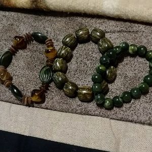 3 Multi coloured.bracelets